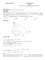 Đề ôn tập hình học lớp 12 (90)
