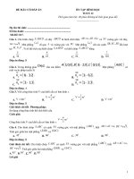 Đề ôn tập hình học lớp 12 (217)