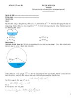 Đề ôn tập hình học lớp 12 (254)