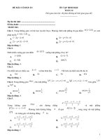 Đề ôn tập hình học lớp 12 (163)