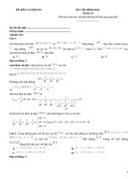 Đề ôn tập hình học lớp 12 (72)