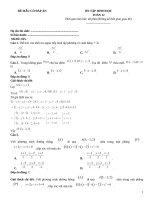 Đề ôn tập hình học lớp 12 (125)