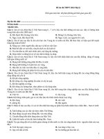 Đề ôn thi thpt 2022 địa lý   mã đề 025