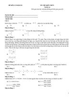 Đề ôn tập toán 12 có đáp án (160)