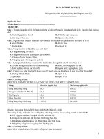 Đề ôn thi thpt 2023 địa lý   mã đề 007