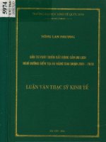 Đầu tư phát triển bất động sản du lịch nghỉ dưỡng biển tại đà nẵng giai đoạn 2001   2010