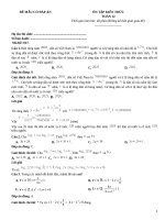 Đề ôn tập toán 12 có đáp án (117)