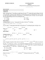Đề ôn tập giải tích lớp 12 (13)