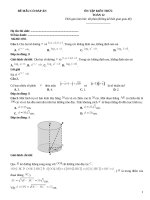Đề ôn tập toán 12 có đáp án (170)