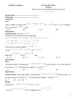Đề ôn tập toán 12 có đáp án (229)