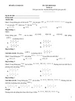 Đề ôn tập hình học lớp 12 (180)