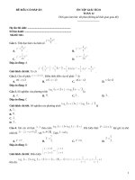 Đề ôn tập giải tích lớp 12 (541)