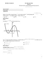 Đề ôn tập giải tích lớp 12 (14)