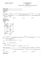 Đề ôn tập kiến thức toán 12 có giải thích (213)