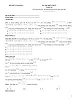 Đề ôn tập kiến thức toán 12 có giải thích (305)