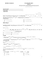 Đề ôn tập kiến thức toán 12 có giải thích (304)