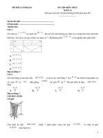 Đề ôn tập toán 12 có đáp án (223)
