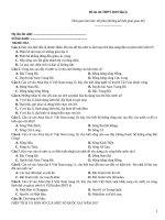 Đề ôn thi thpt 2019 địa lý   đề số 052