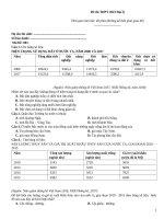 Đề thi thpt 2023 địa lý   mã đề 001