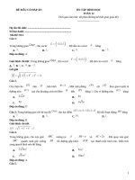 Đề ôn tập hình học lớp 12 (213)