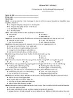 Đề ôn thi thpt 2023 địa lý   mã đề 001