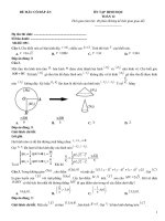 Đề ôn tập hình học lớp 12 (191)