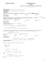 Đề ôn tập kiến thức toán 12 có giải thích (312)