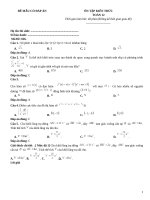 Đề ôn tập kiến thức toán 12 có giải thích (26)