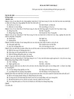 Đề ôn thi thpt 2019 địa lý   đề số 153