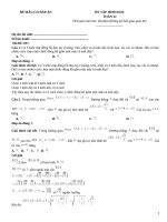 Đề ôn tập hình học lớp 12 (137)