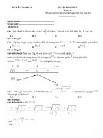Đề tổng hợp kiến thức toán 12 có giải thích (153)