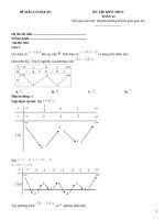 Đề ôn tập toán 12 có đáp án (34)