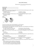 Đề ôn thi thpt 2023 địa lý   mã đề 009