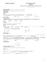 Đề ôn tập toán 12 có đáp án (141)
