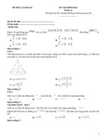 Đề ôn tập hình học lớp 12 (218)