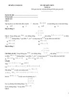 Đề ôn tập toán 12 có đáp án (357)