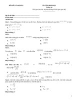 Đề ôn tập hình học lớp 12 (154)