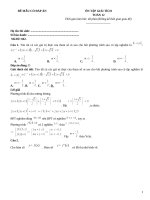 Đề ôn tập giải tích lớp 12 (142)
