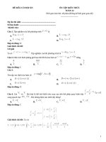 Đề ôn tập kiến thức toán 12 có giải thích (22)