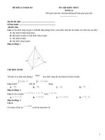 Đề ôn tập toán 12 có đáp án (226)