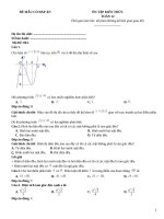 Đề ôn tập toán 12 có đáp án (263)