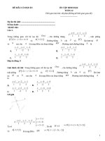 Đề ôn tập hình học lớp 12 (162)