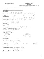 Đề ôn tập toán 12 có đáp án (168)