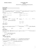 Đề ôn tập toán 12 có đáp án (194)