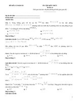 Đề ôn tập toán 12 có đáp án (224)
