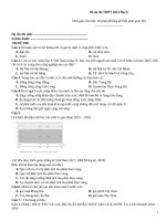 Đề ôn thi thpt 2023 địa lý   mã đề 060