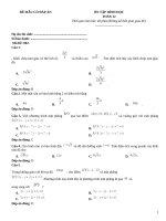 Đề ôn tập hình học lớp 12 (2)