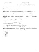 Đề ôn tập kiến thức toán 12 có giải thích (133)