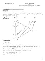 Đề ôn tập toán 12 có đáp án (305)