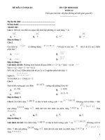 Đề ôn tập hình học lớp 12 (167)